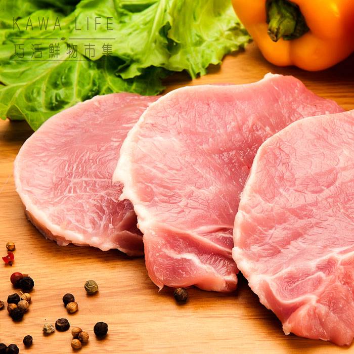 【KAWA巧活】能量豬 里肌肉片