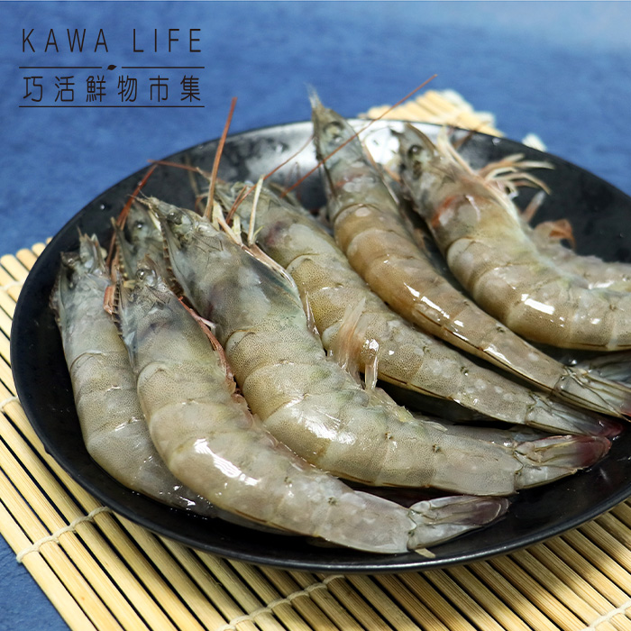 【KAWA巧活】小紅帽南美鮮凍白蝦30/40