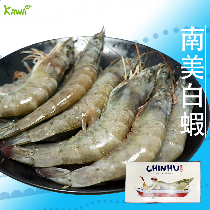 【KAWA巧活】小紅帽南美鮮凍白蝦30/40